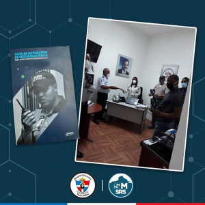 Directora Hospital Padre Billini realiza entrega de la  Gu&iacute;a de Actuaci&oacute;n de Seguridad F&iacute;sica